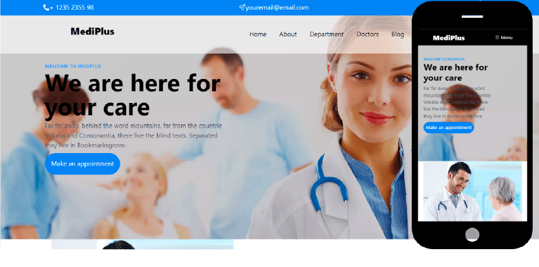 MediPlus project screenshot