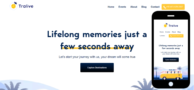 Tralive project screenshot